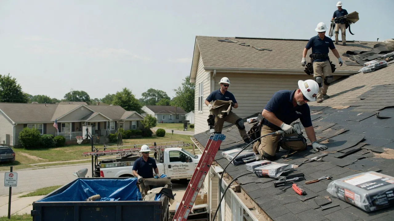 Roof Replacement in Roseville, OH near me